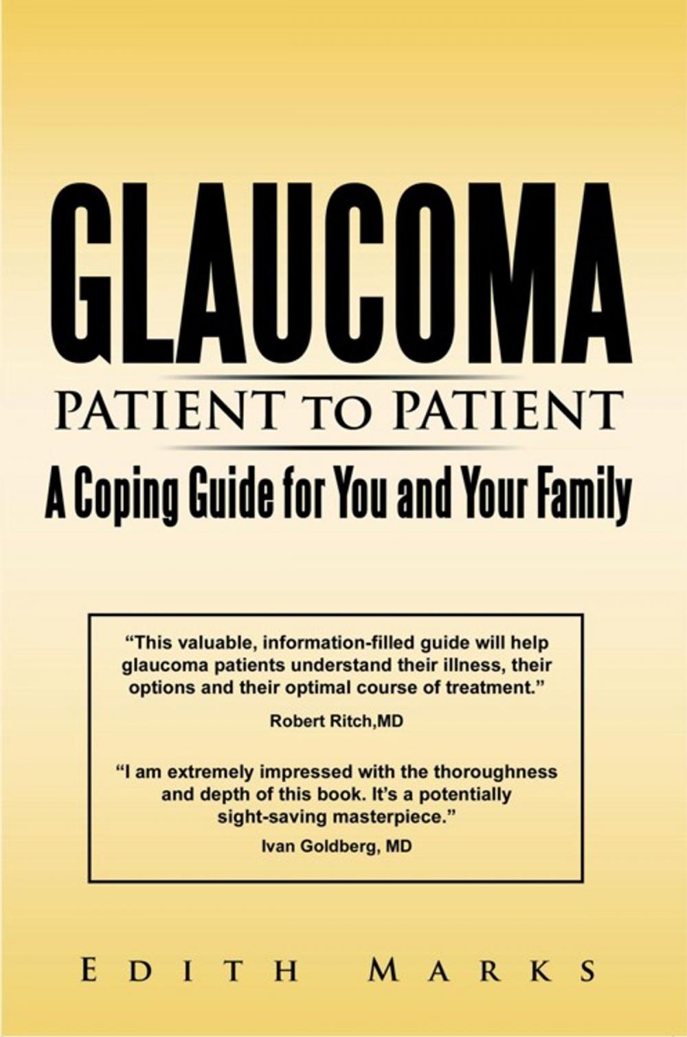 Big bigCover of Glaucoma-Patient to Patient--A Coping Guide for You and Your Family