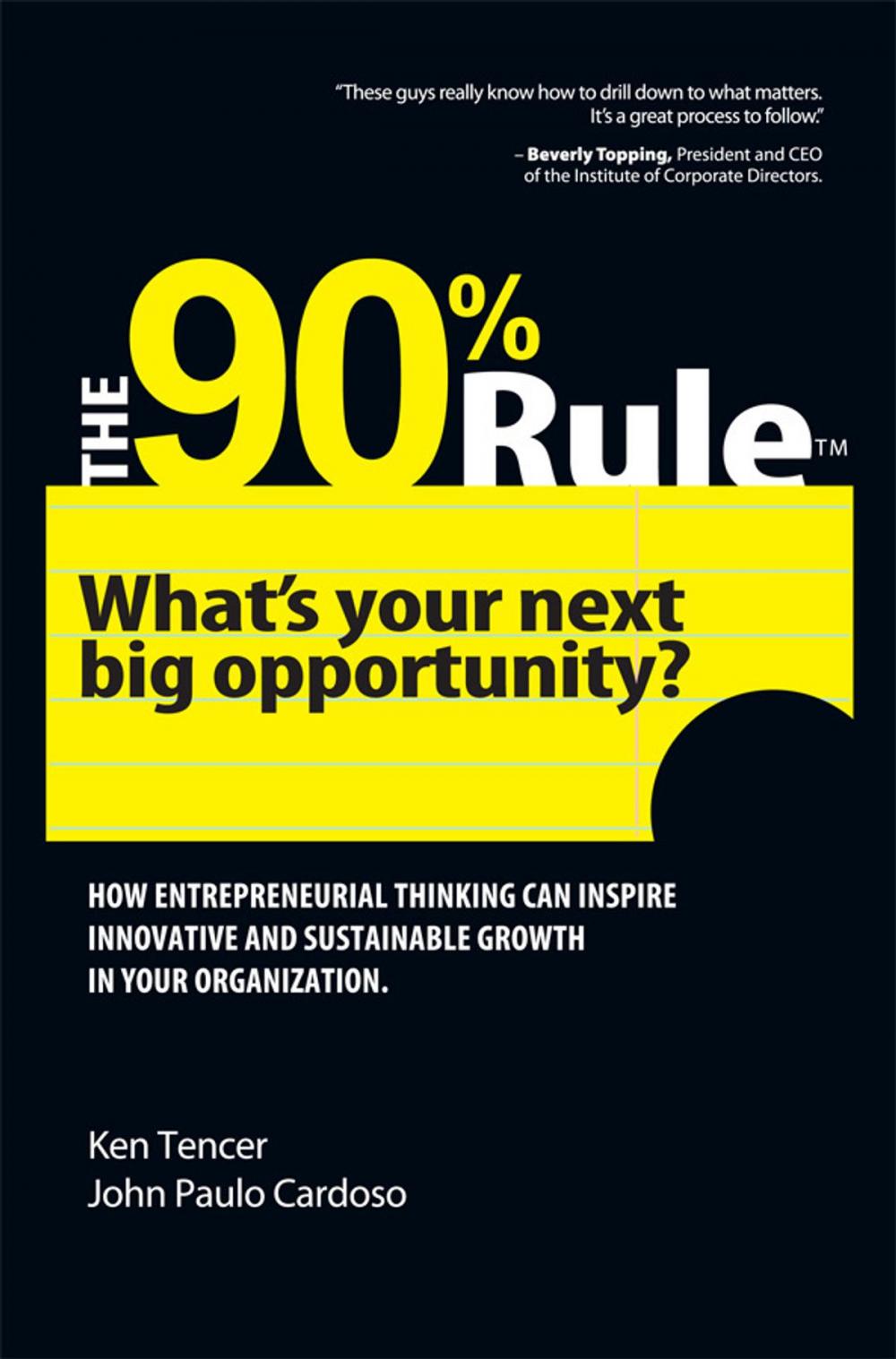 Big bigCover of The 90% Rule