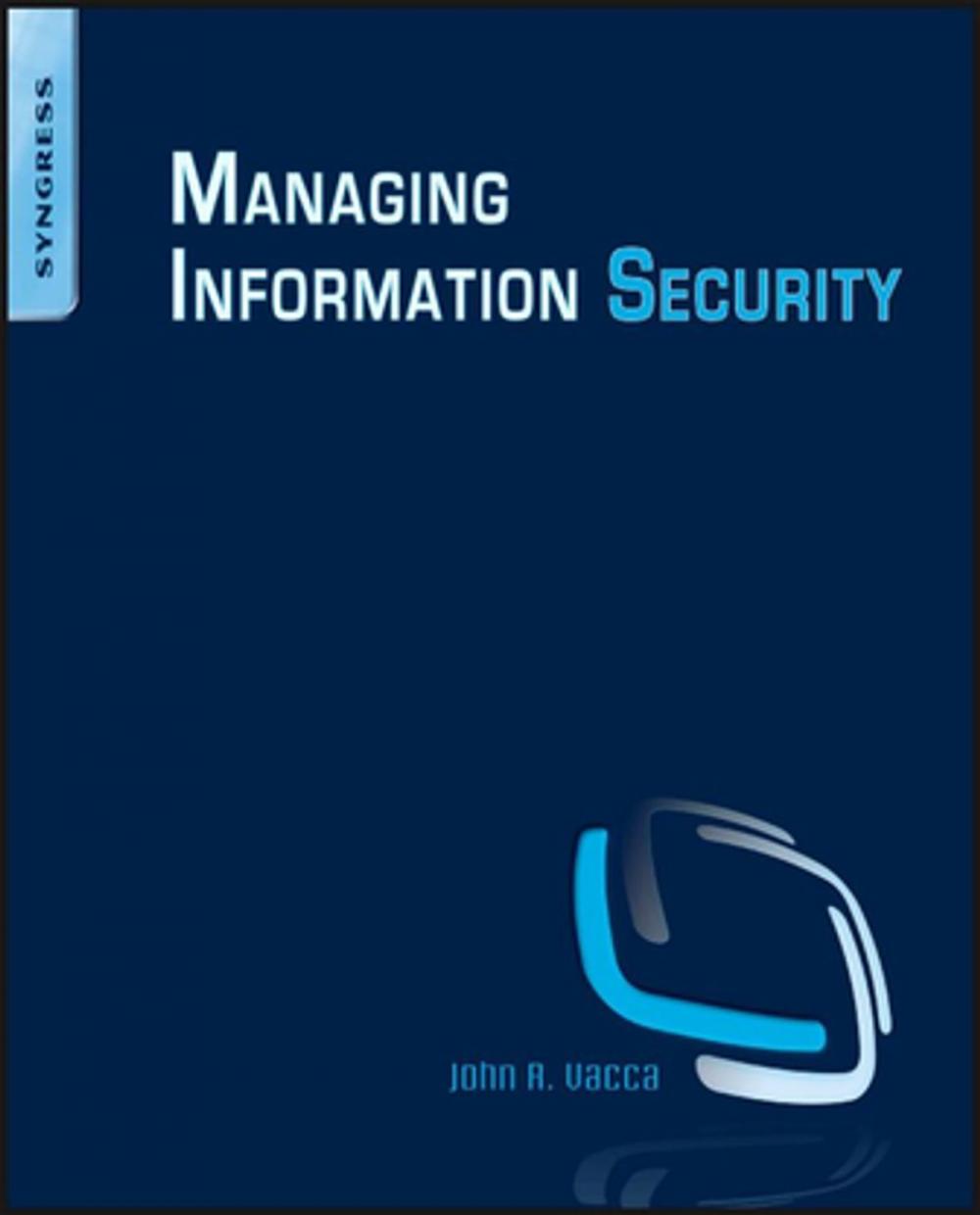 Big bigCover of Managing Information Security