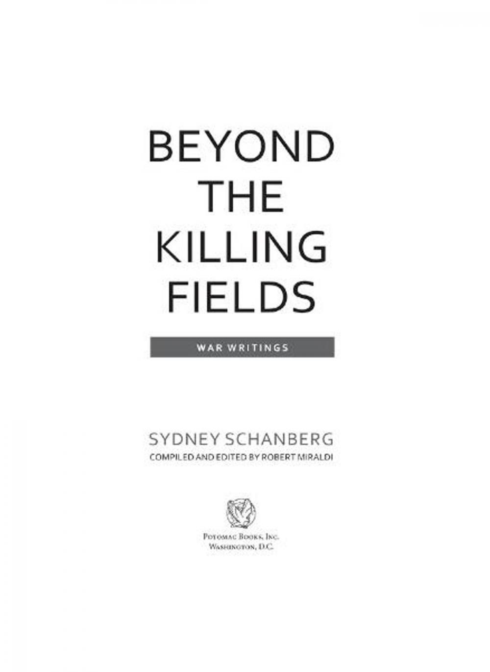 Big bigCover of Beyond the Killing Fields