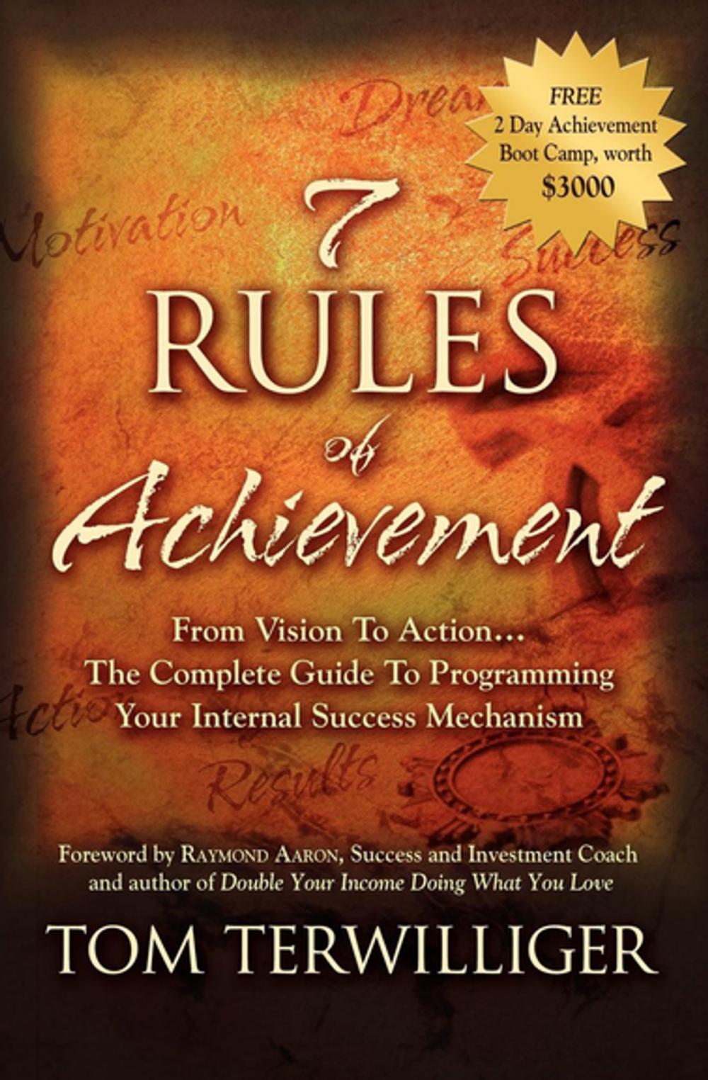 Big bigCover of 7 Rules of Achievement