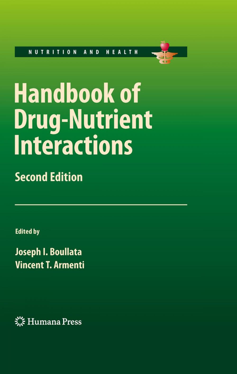 Big bigCover of Handbook of Drug-Nutrient Interactions