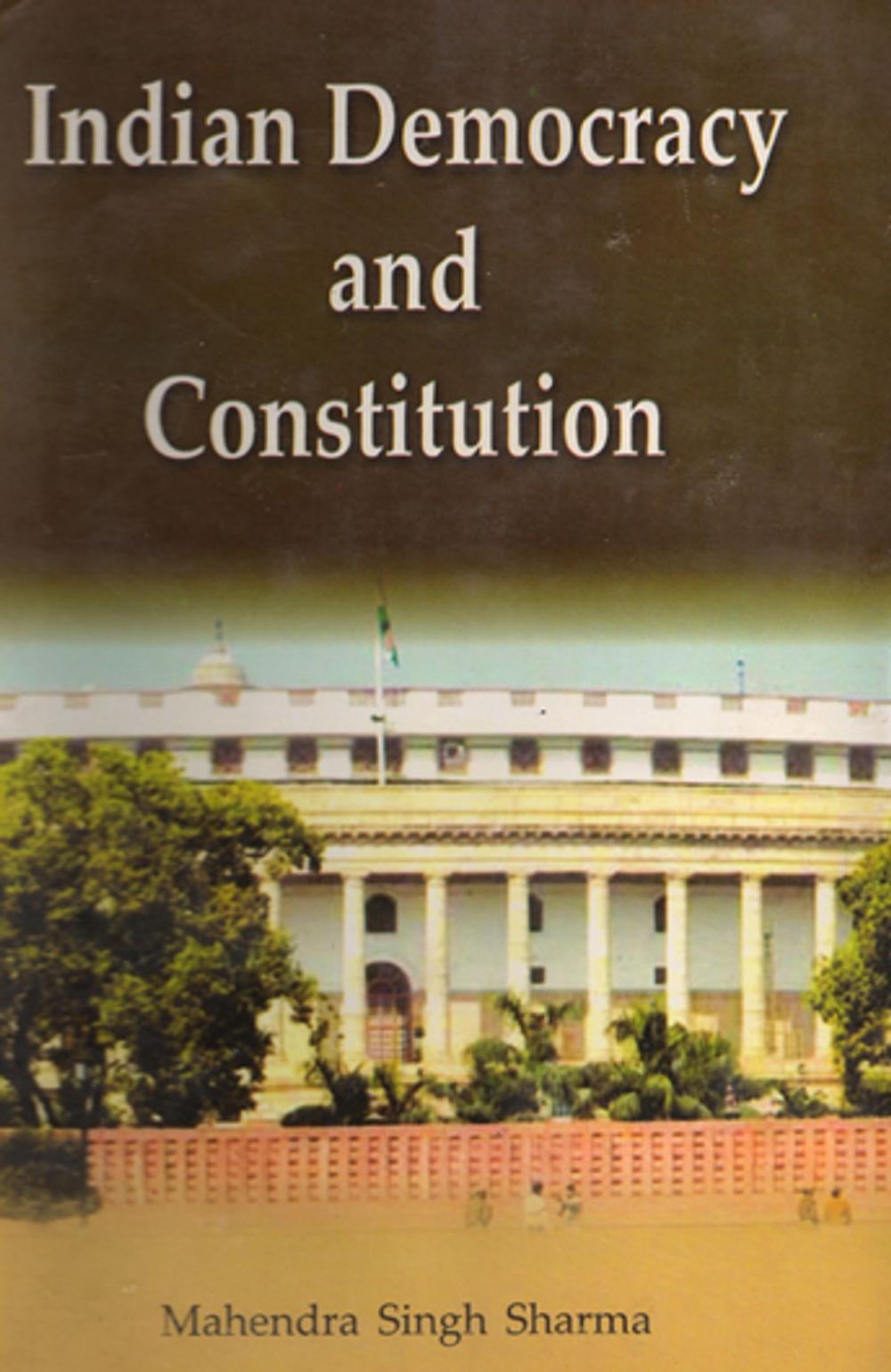 Big bigCover of Indian Democracy And Constitution