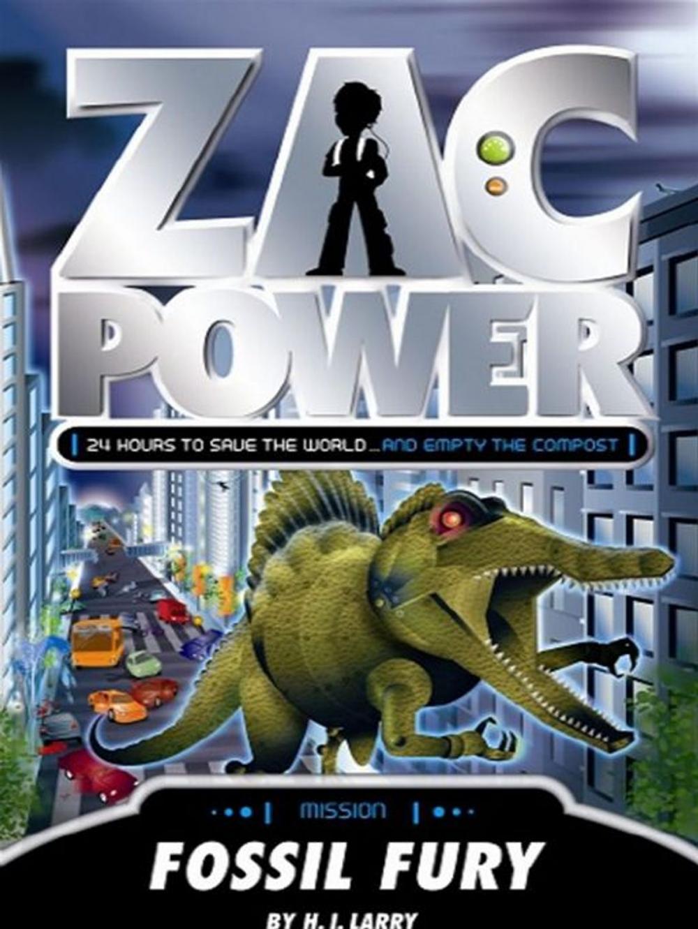 Big bigCover of Zac Power: Fossil Fury