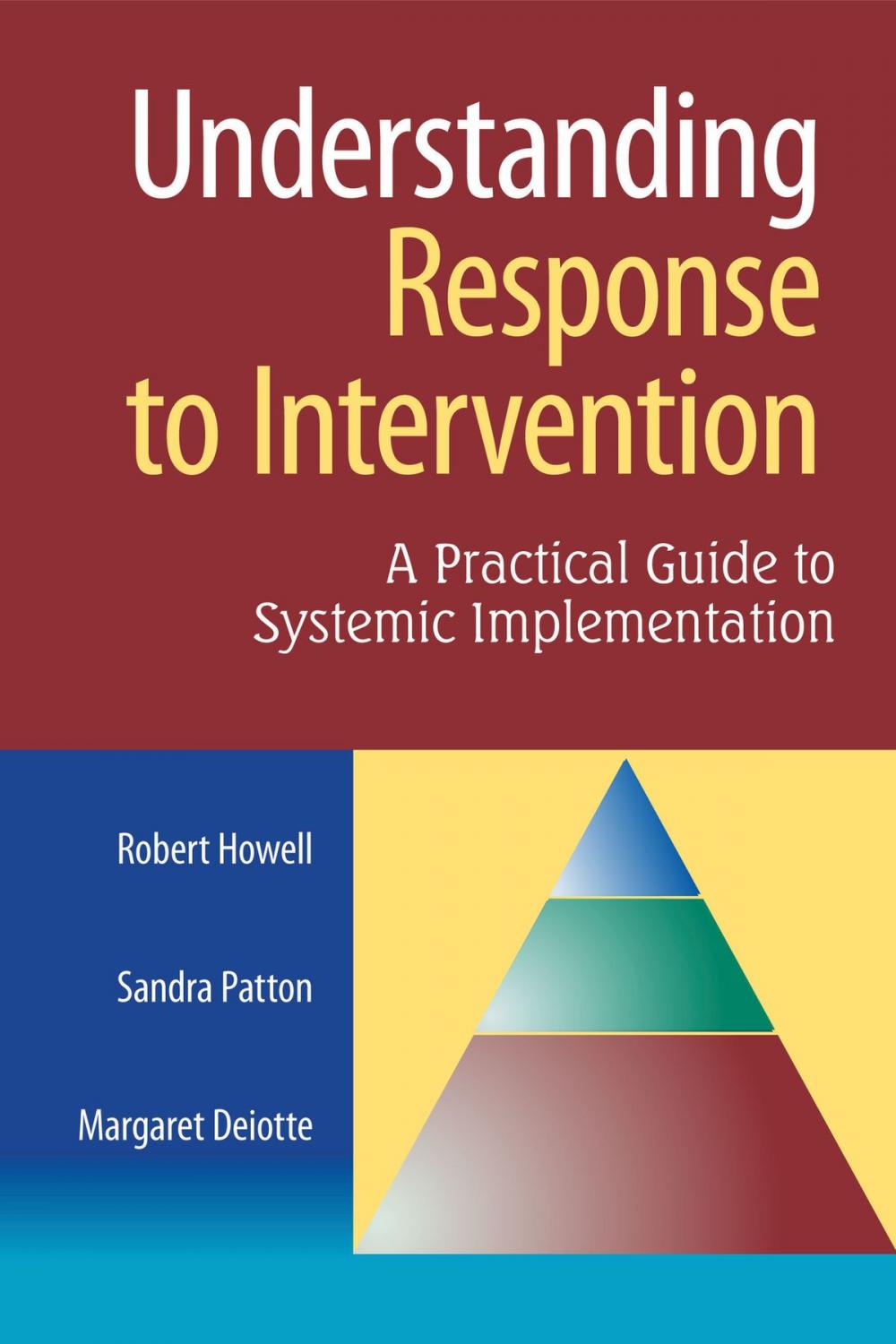 Big bigCover of Understanding Response to Intervention