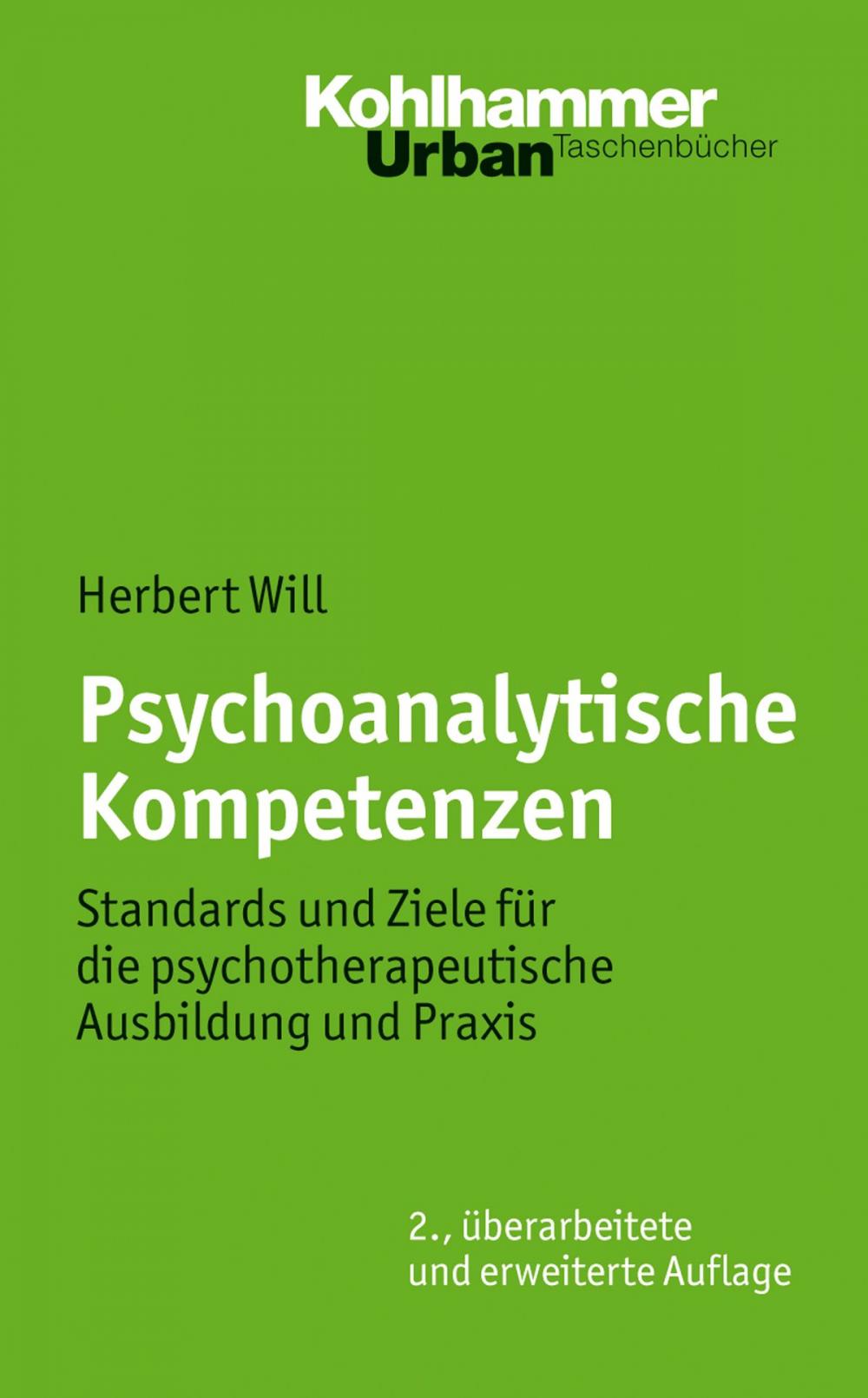 Big bigCover of Psychoanalytische Kompetenzen