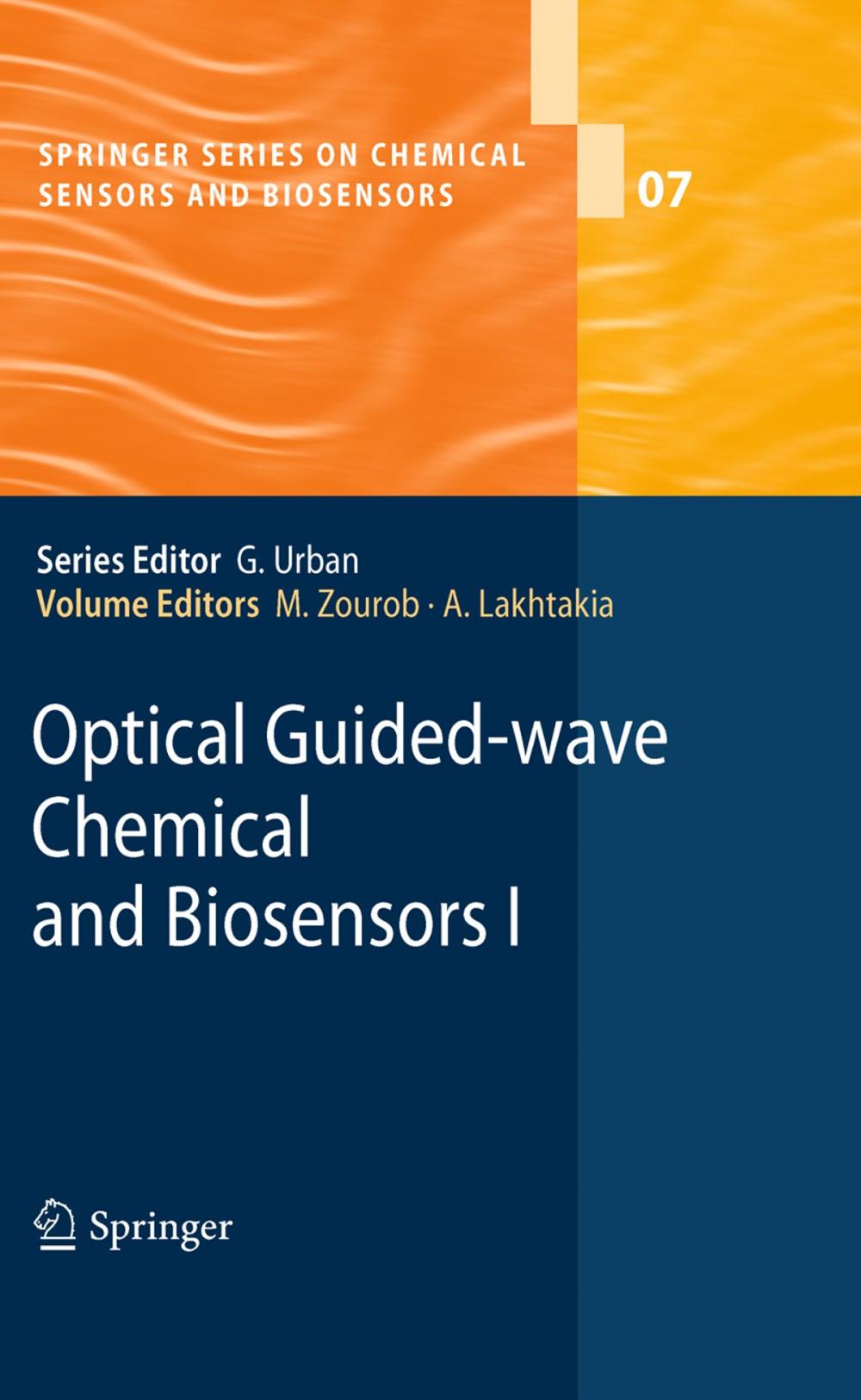 Big bigCover of Optical Guided-wave Chemical and Biosensors I