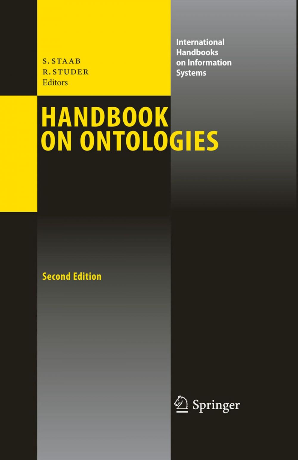 Big bigCover of Handbook on Ontologies