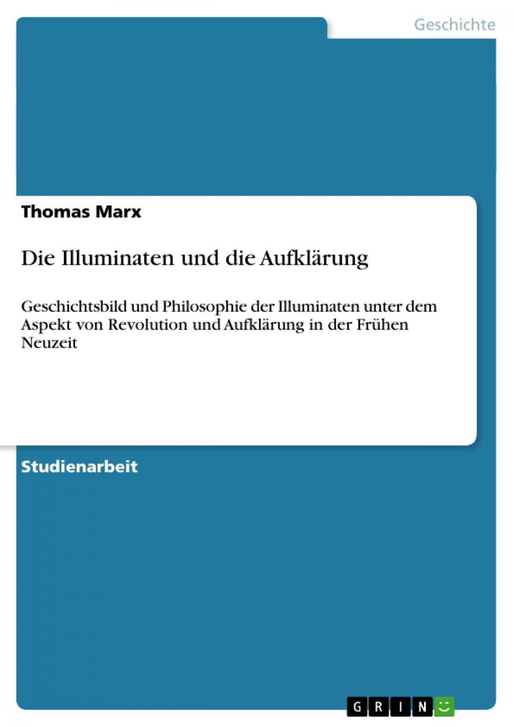 Big bigCover of Die Illuminaten und die Aufklärung