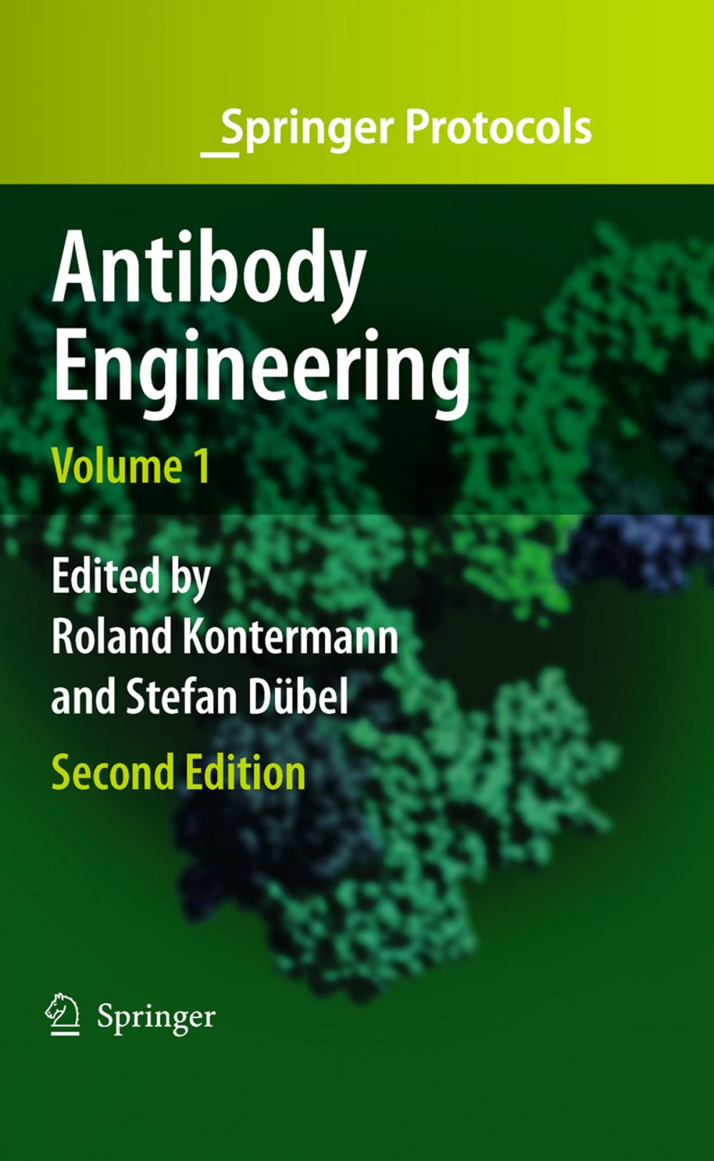 Big bigCover of Antibody Engineering Volume 1