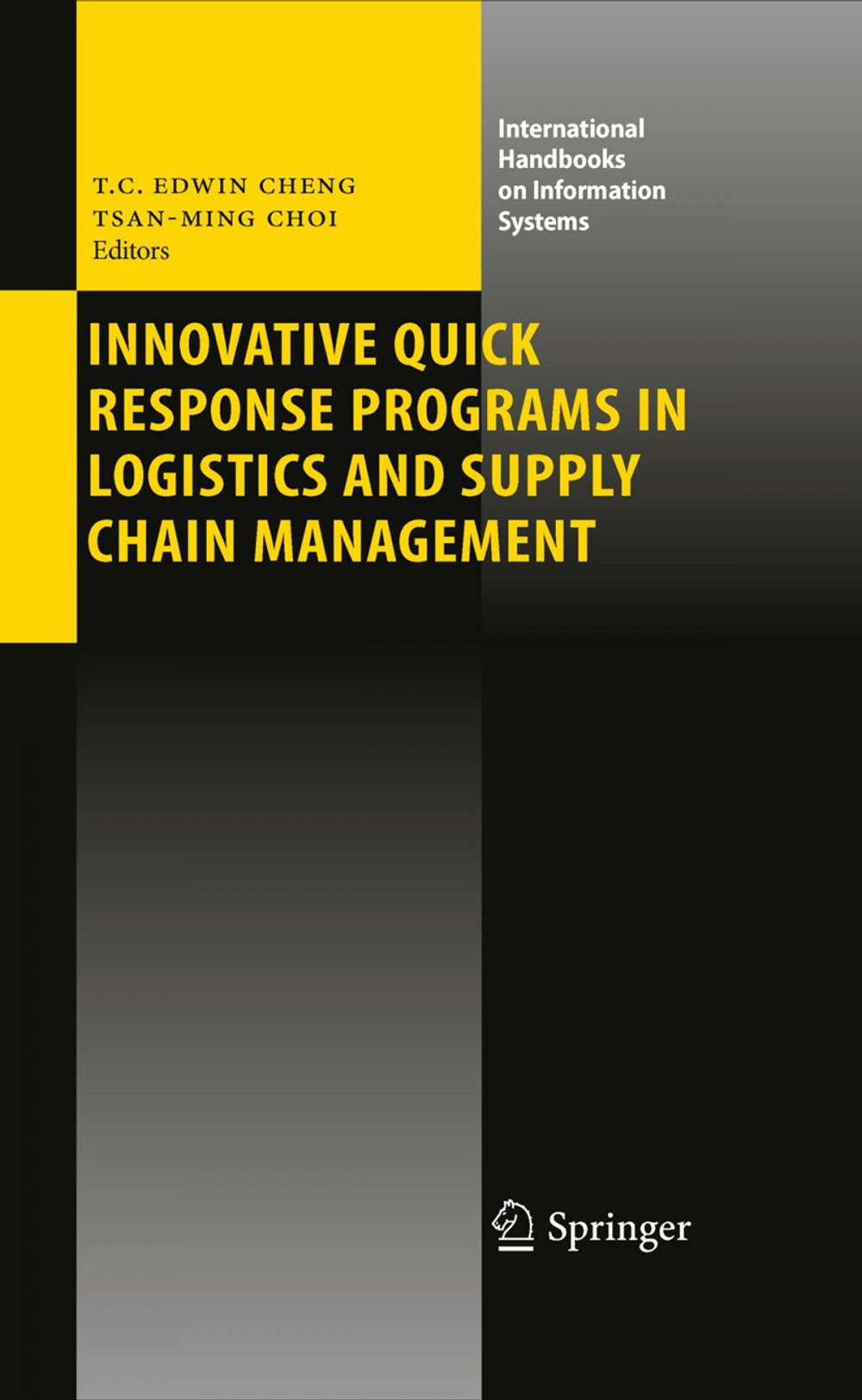 Big bigCover of Innovative Quick Response Programs in Logistics and Supply Chain Management