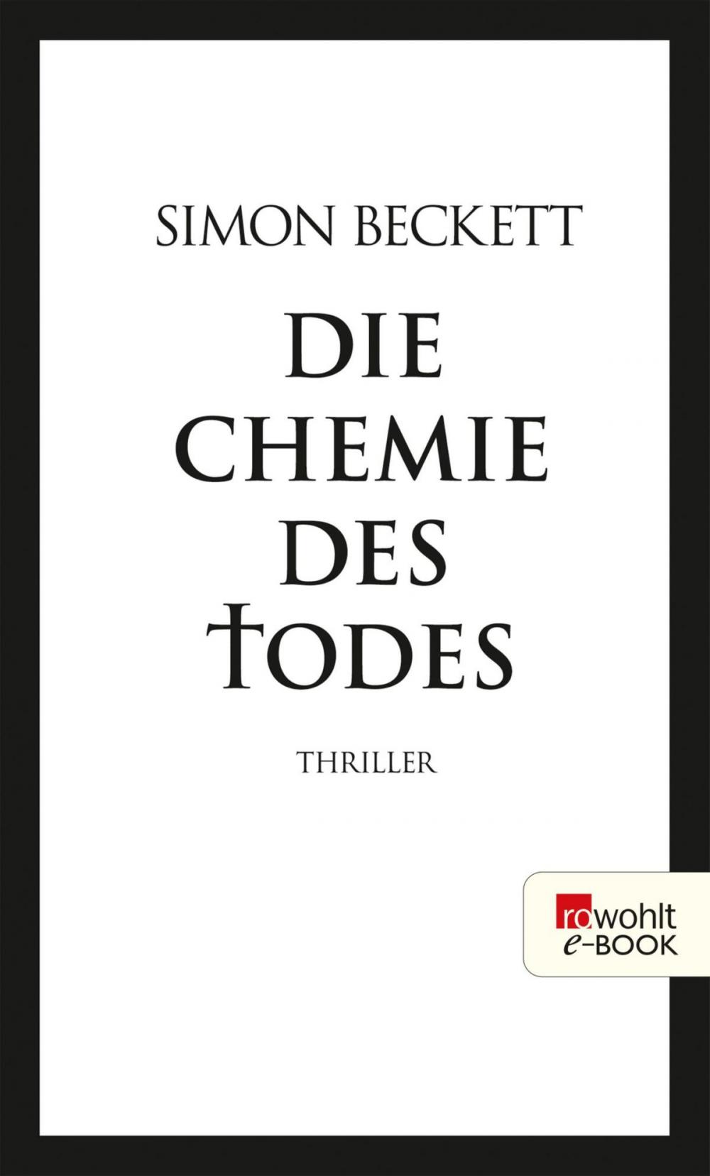 Big bigCover of Die Chemie des Todes