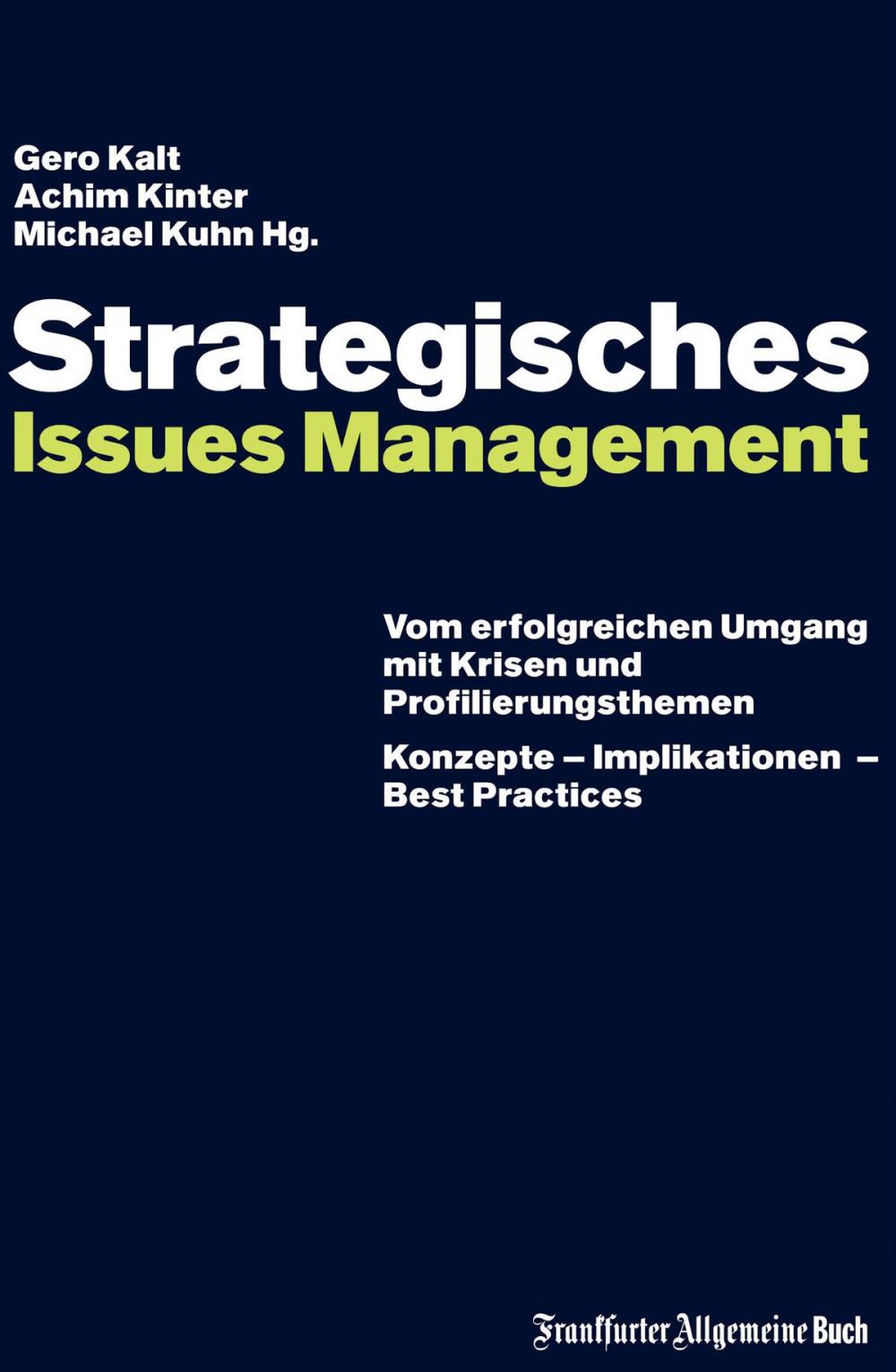 Big bigCover of Strategisches Issues Management