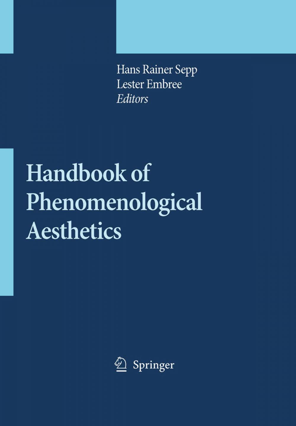 Big bigCover of Handbook of Phenomenological Aesthetics