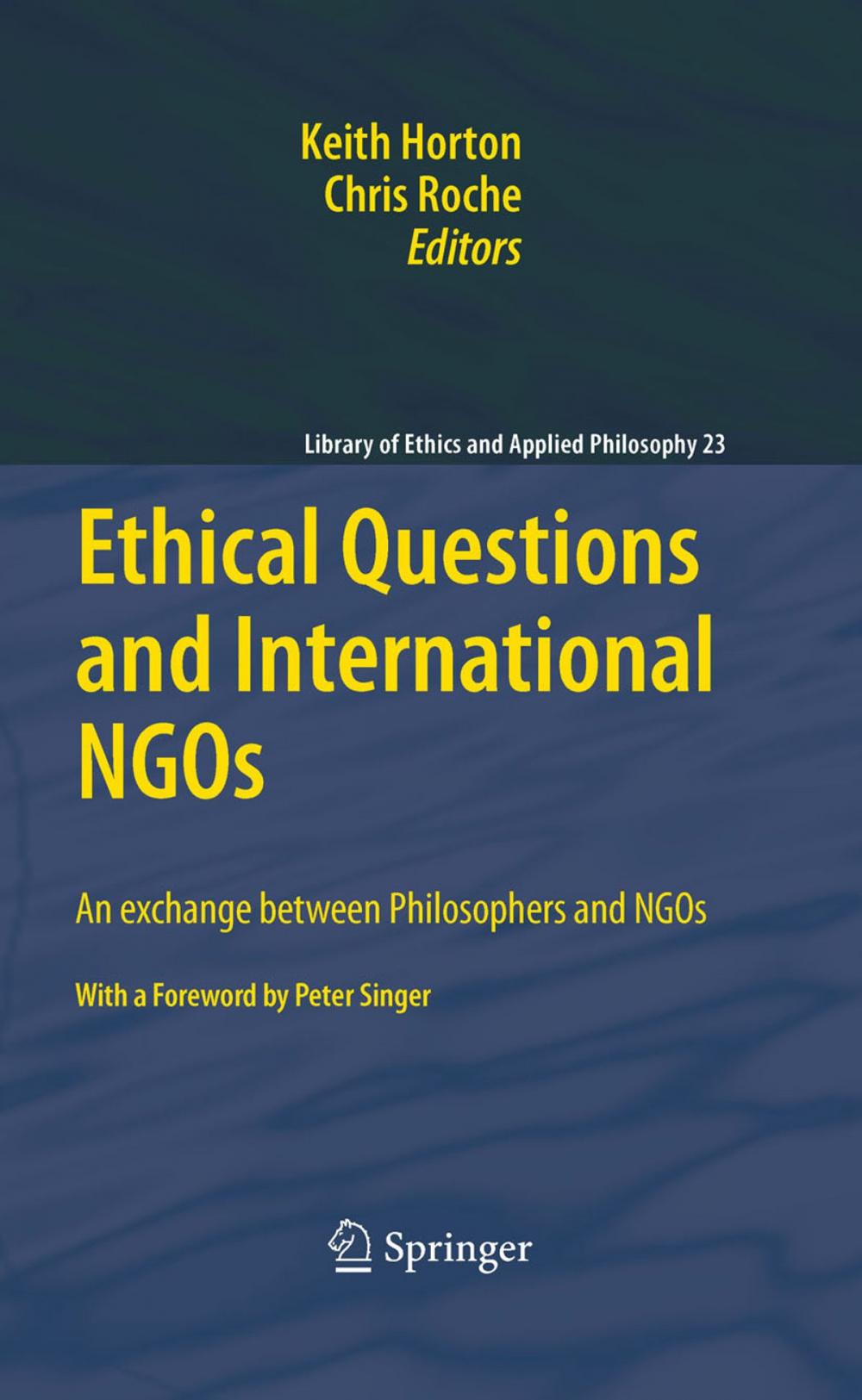 Big bigCover of Ethical Questions and International NGOs