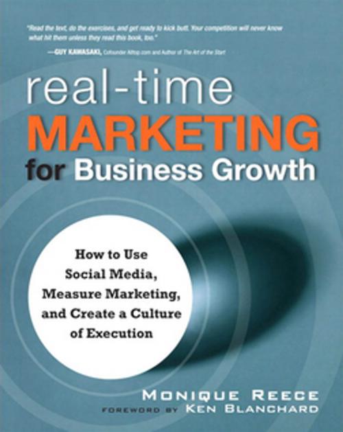 Cover of the book Real-Time Marketing for Business Growth by Monique Reece, Pearson Education