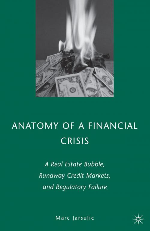 Cover of the book Anatomy of a Financial Crisis by M. Jarsulic, Palgrave Macmillan US