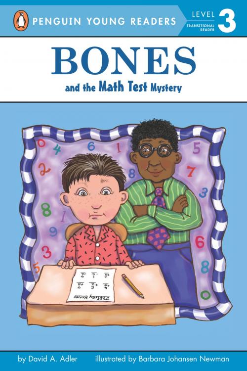 Cover of the book Bones and the Math Test Mystery by David A. Adler, Penguin Young Readers Group