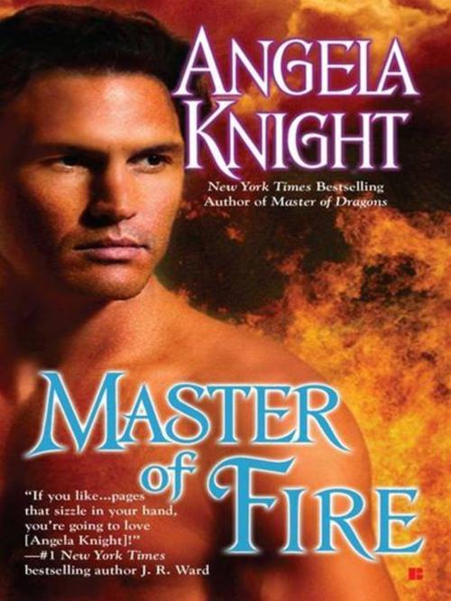 Cover of the book Master of Fire by Angela Knight, Penguin Publishing Group