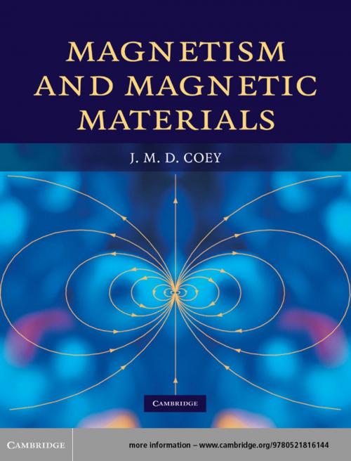 Cover of the book Magnetism and Magnetic Materials by J. M. D. Coey, Cambridge University Press