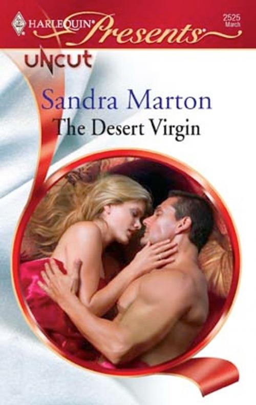 Cover of the book The Desert Virgin by Sandra Marton, Harlequin