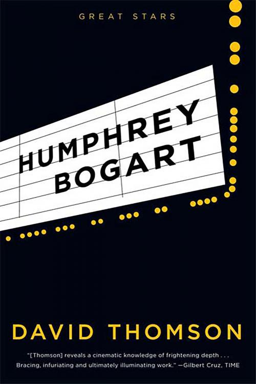 Cover of the book Humphrey Bogart by David Thomson, Farrar, Straus and Giroux