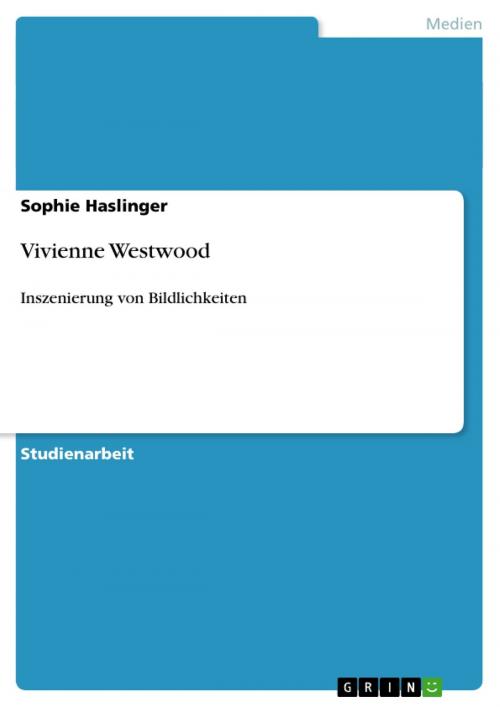 Cover of the book Vivienne Westwood by Sophie Haslinger, GRIN Verlag