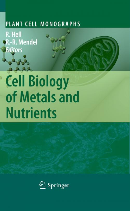 Cover of the book Cell Biology of Metals and Nutrients by , Springer Berlin Heidelberg