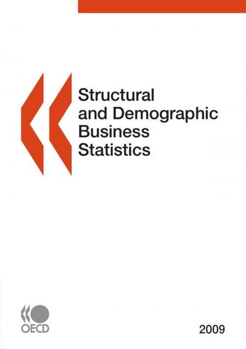 Cover of the book Structural and Demographic Business Statistics 2009 by Collective, OECD