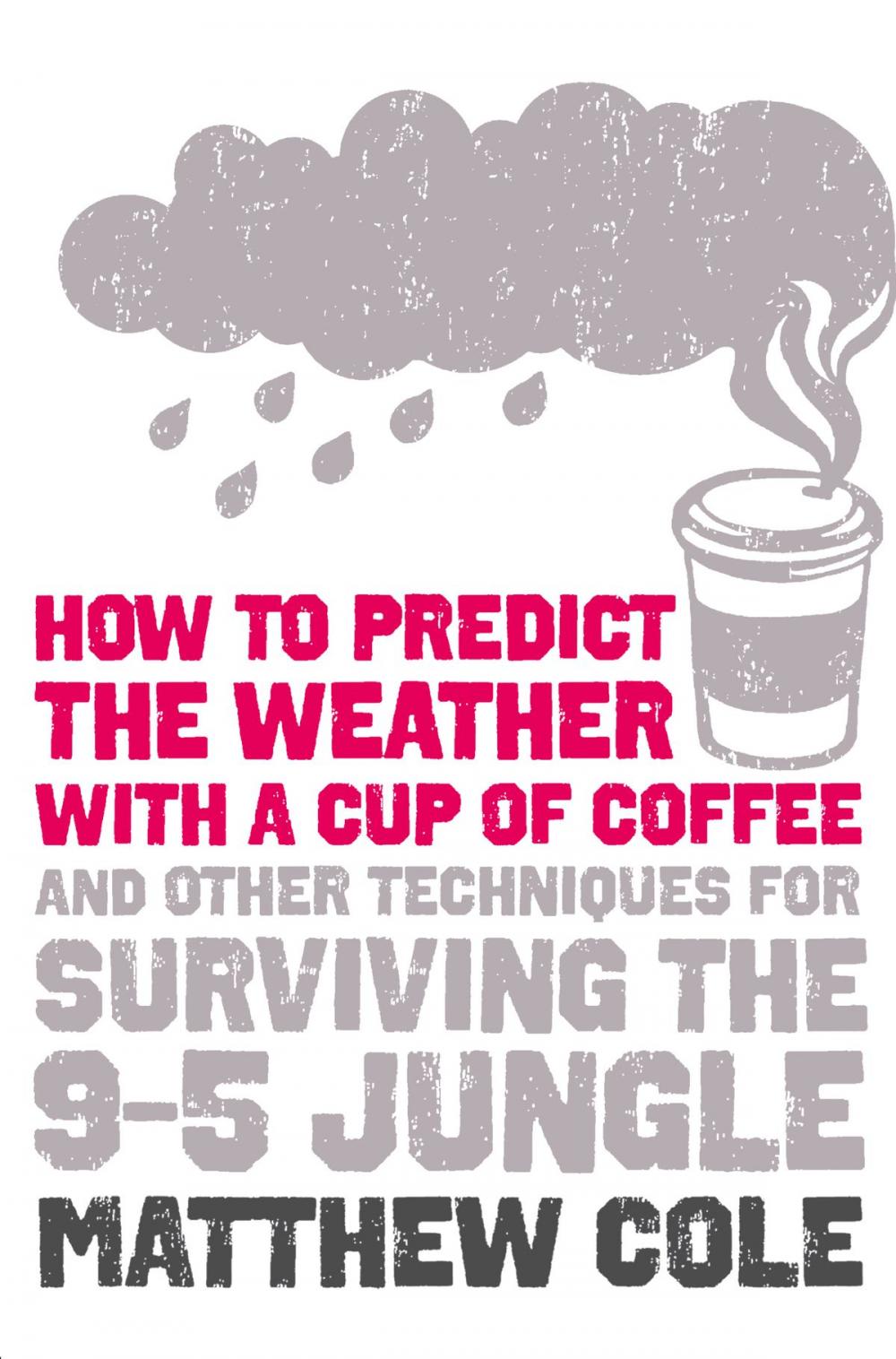 Big bigCover of How to predict the weather with a cup of coffee: And other techniques for surviving the 9–5 jungle