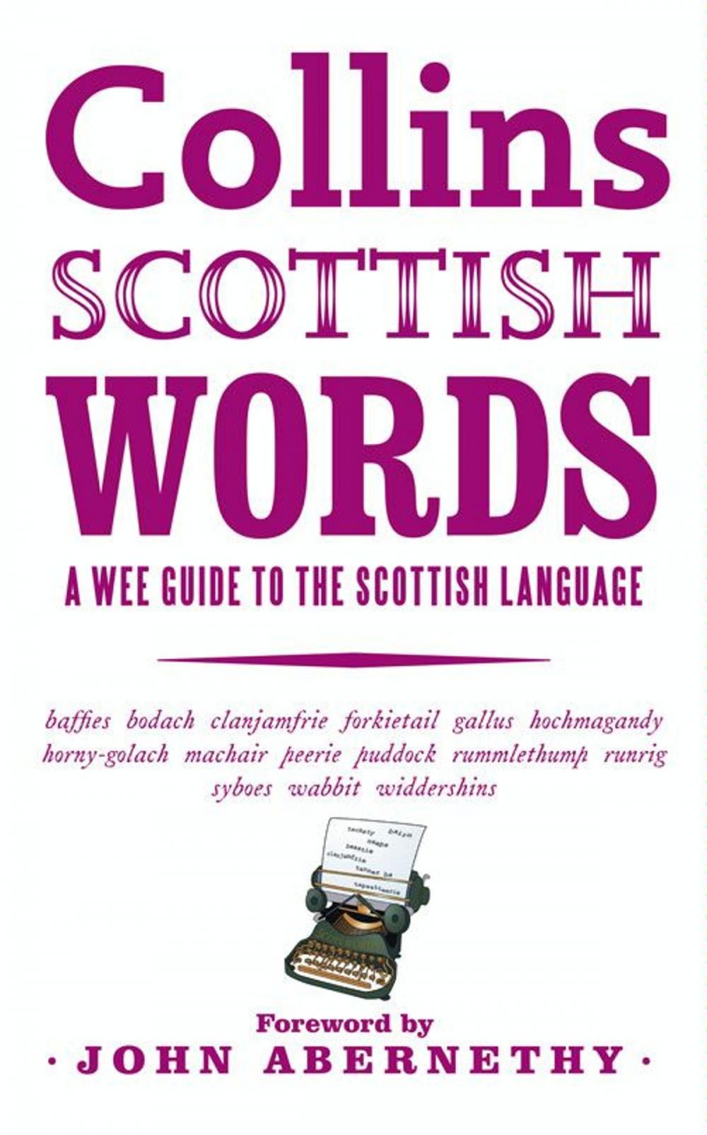 Big bigCover of Collins Scottish Words: A wee guide to the Scottish language