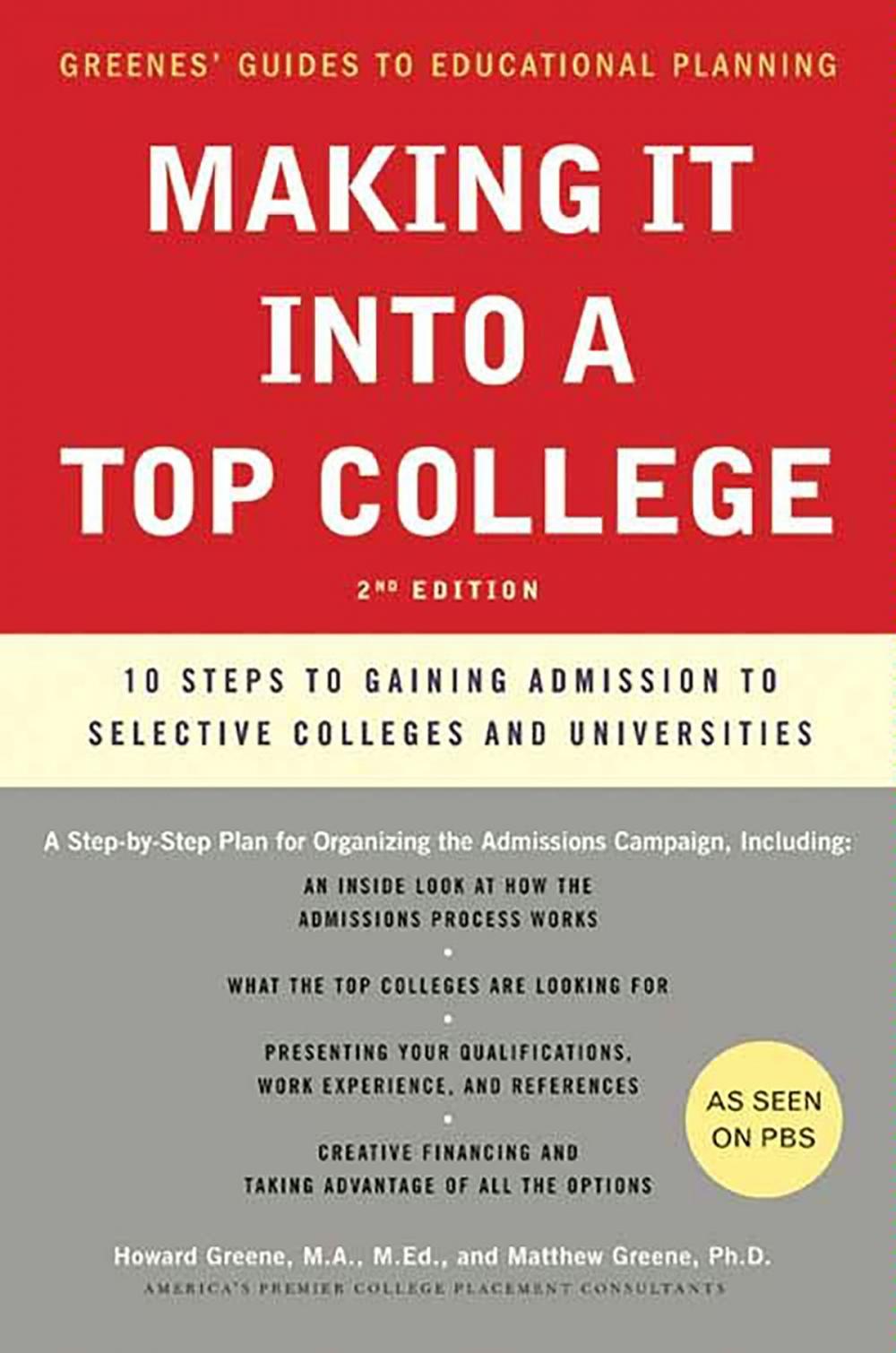 Big bigCover of Making It into a Top College