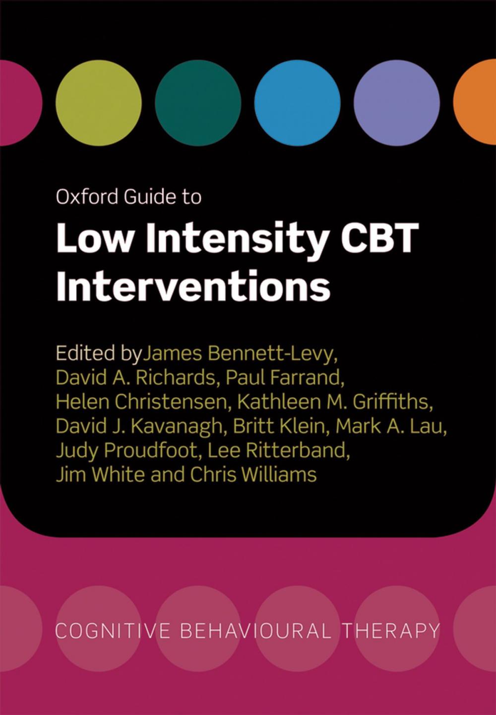 Big bigCover of Oxford Guide to Low Intensity CBT Interventions