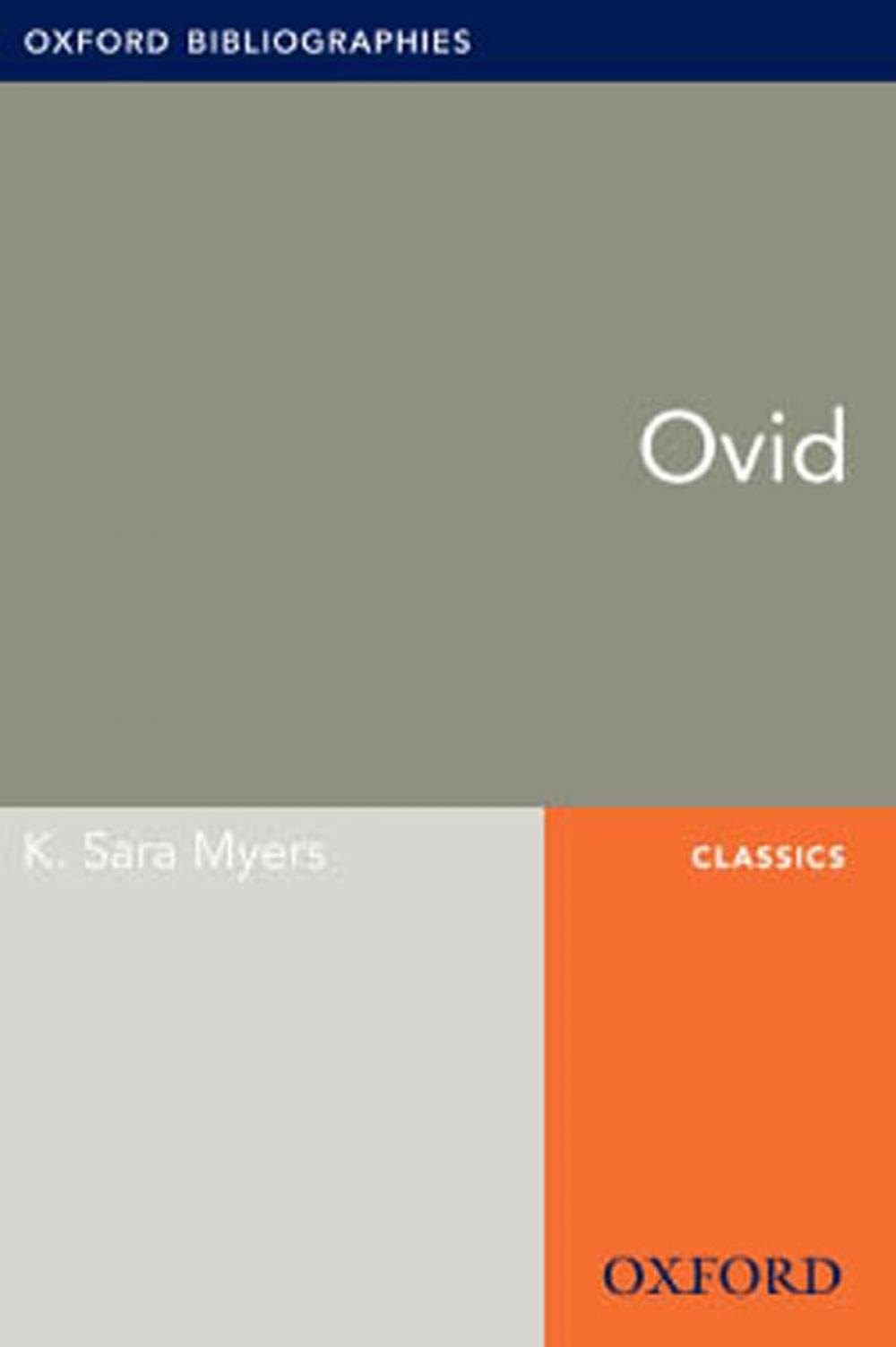 Big bigCover of Ovid: Oxford Bibliographies Online Research Guide