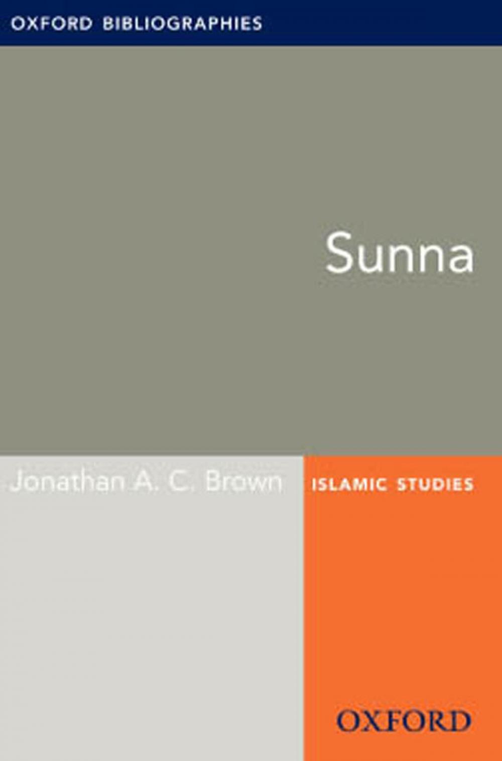 Big bigCover of Sunna: Oxford Bibliographies Online Research Guide