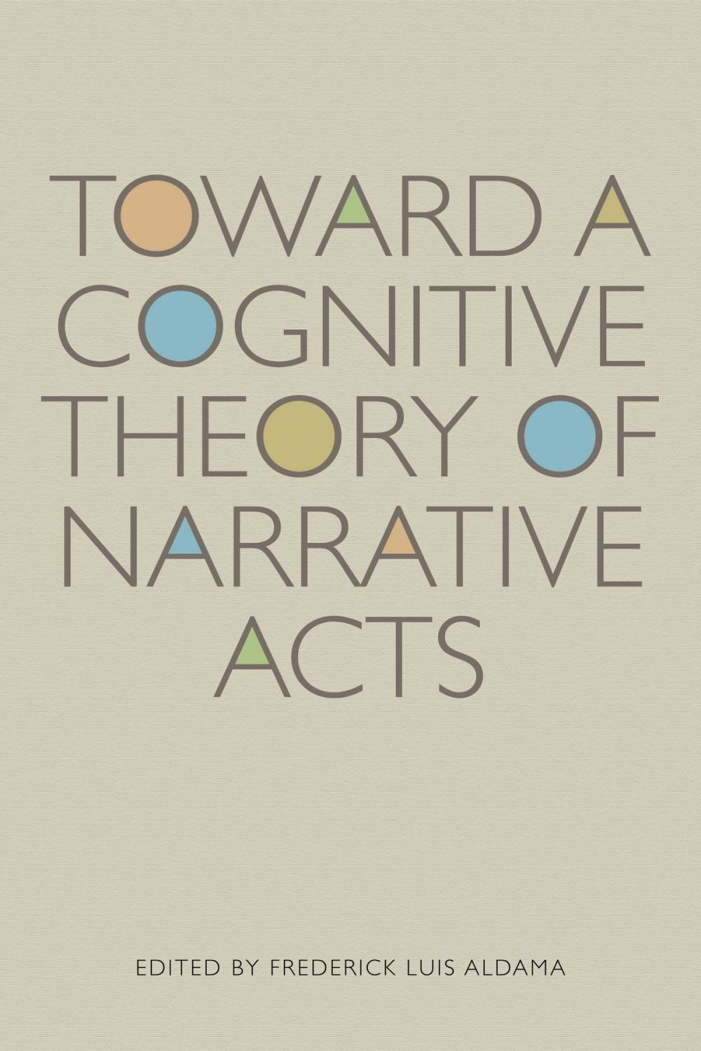 Big bigCover of Toward a Cognitive Theory of Narrative Acts