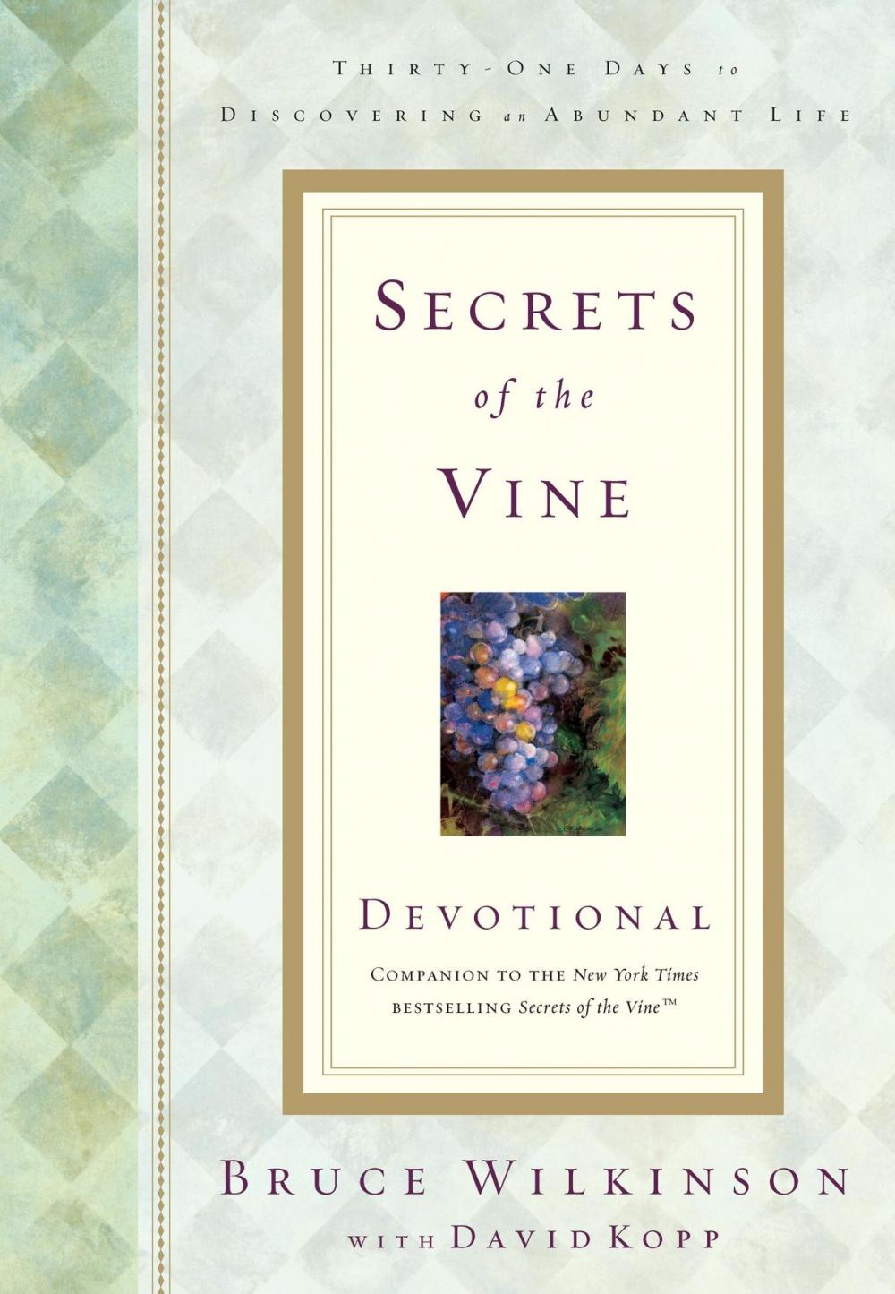 Big bigCover of Secrets of the Vine Devotional