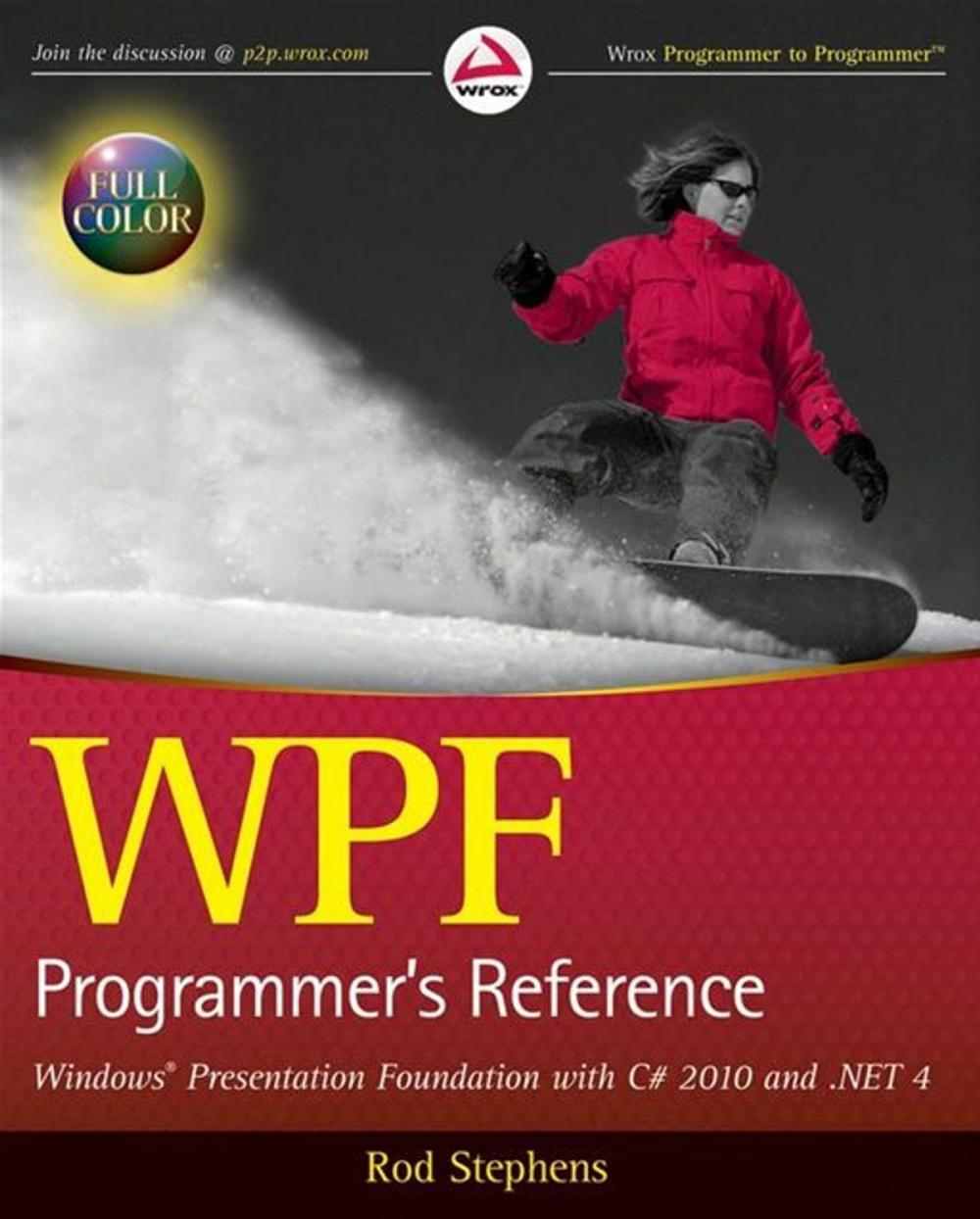 Big bigCover of WPF Programmer's Reference