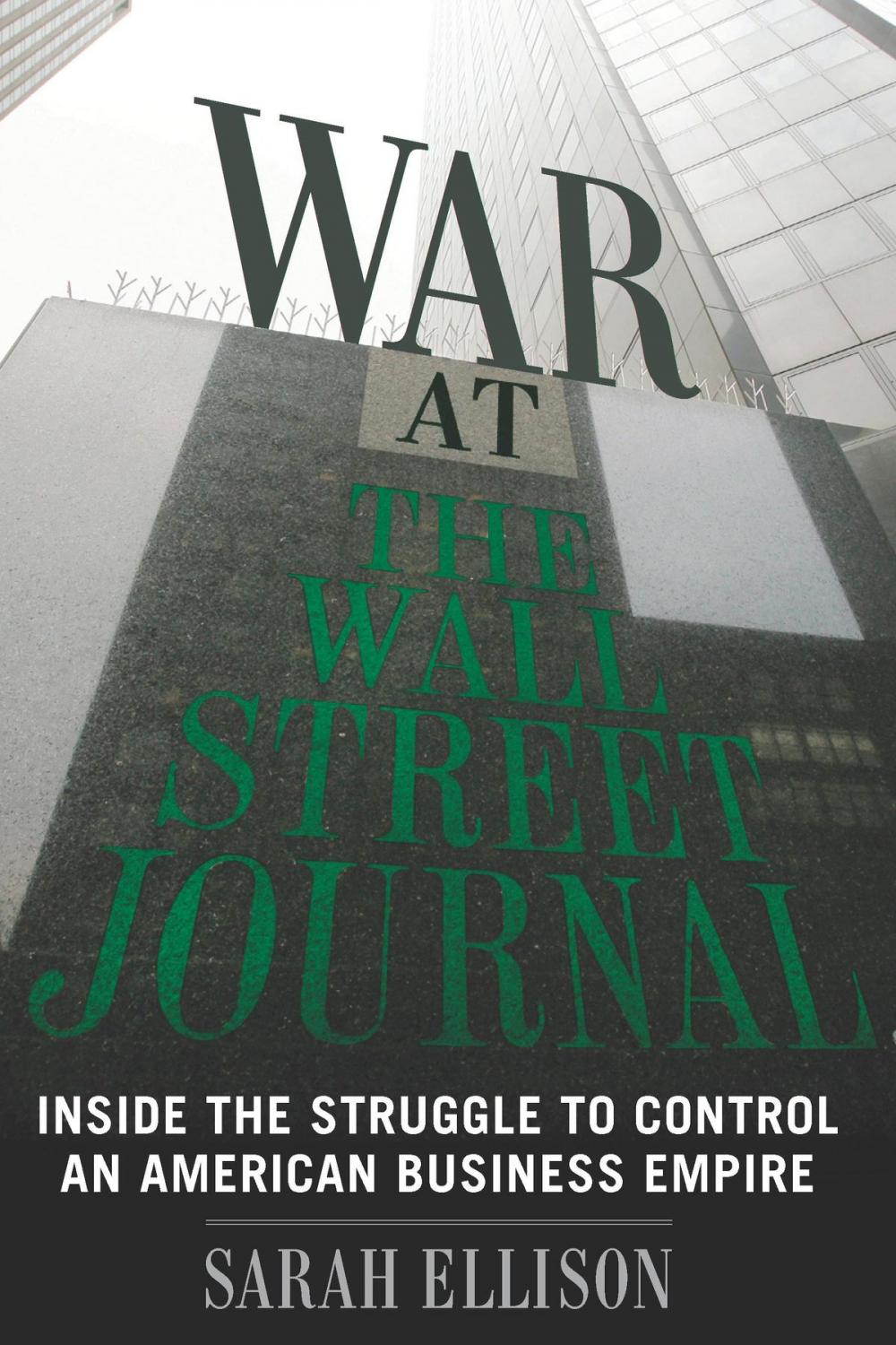 Big bigCover of War at the Wall Street Journal