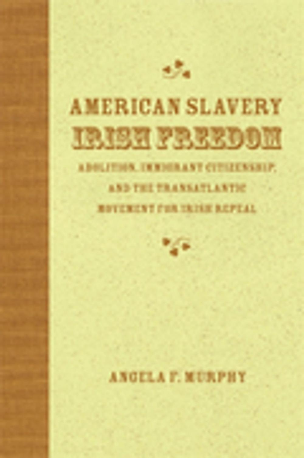 Big bigCover of American Slavery, Irish Freedom