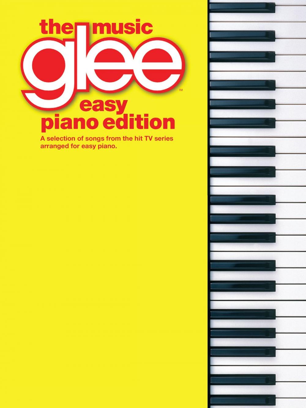 Big bigCover of Glee Songbook: Easy Piano Edition