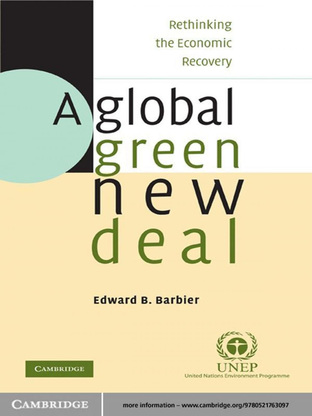 Big bigCover of A Global Green New Deal