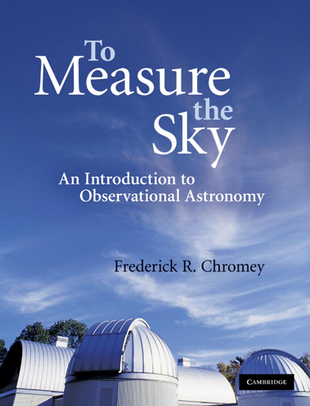 Big bigCover of To Measure the Sky