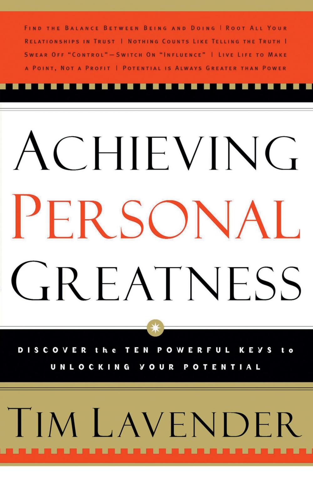 Big bigCover of Achieving Personal Greatness