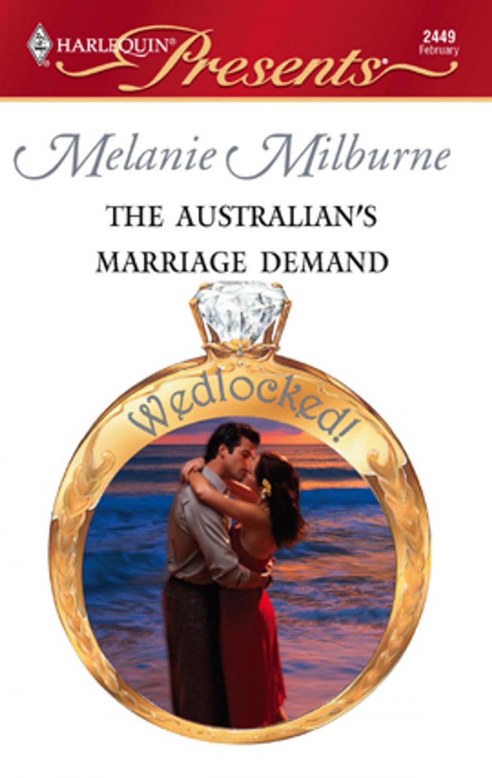 Big bigCover of The Australian's Marriage Demand