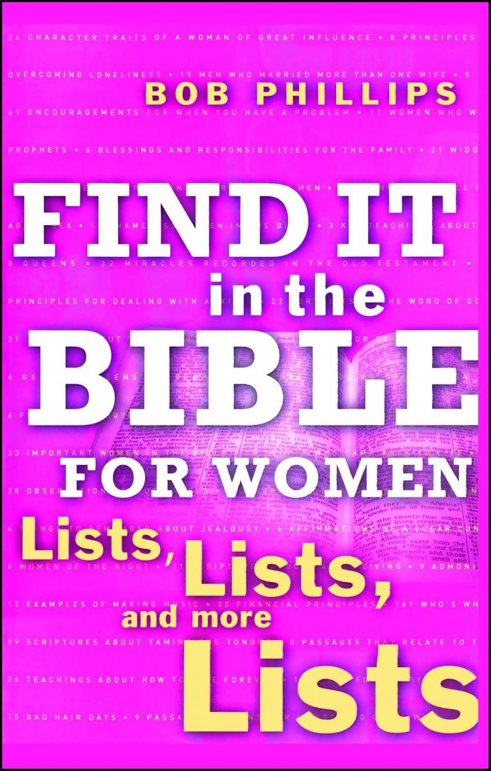 Big bigCover of Find It in the Bible for Women