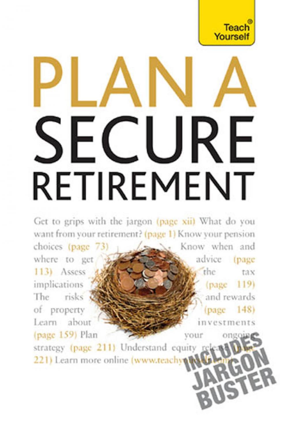 Big bigCover of Plan A Secure Retirement: Teach Yourself