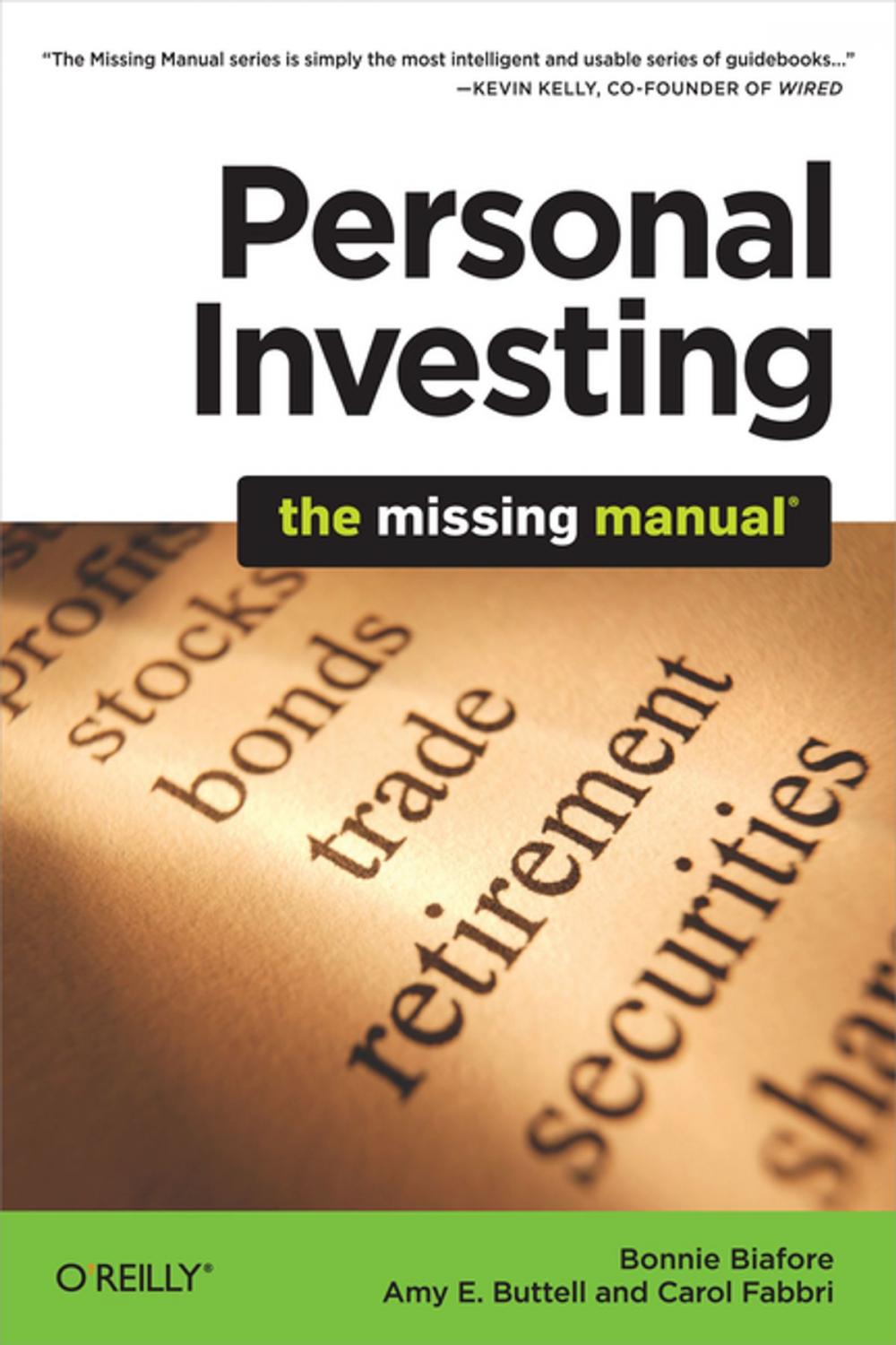 Big bigCover of Personal Investing: The Missing Manual