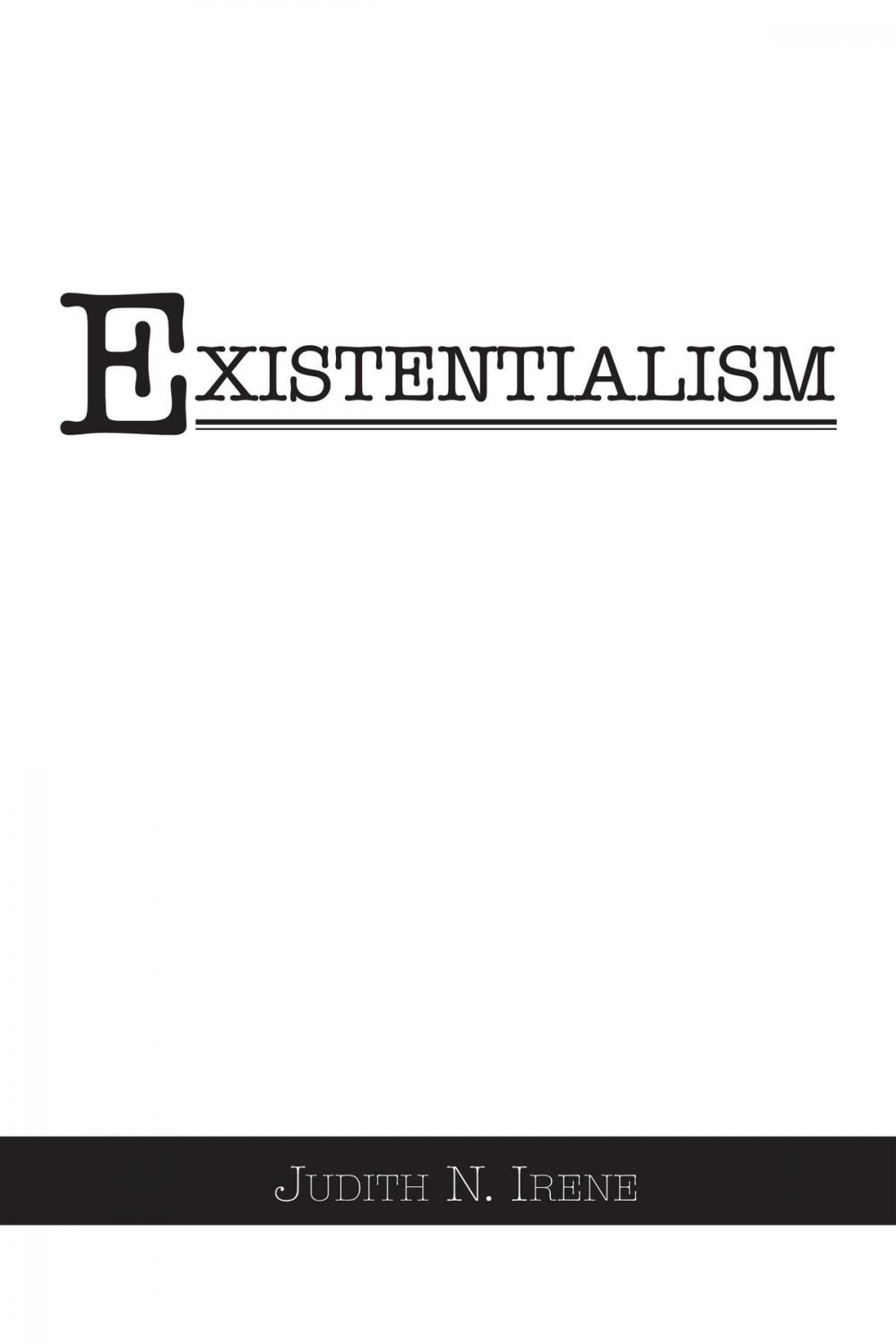 Big bigCover of Existentialism