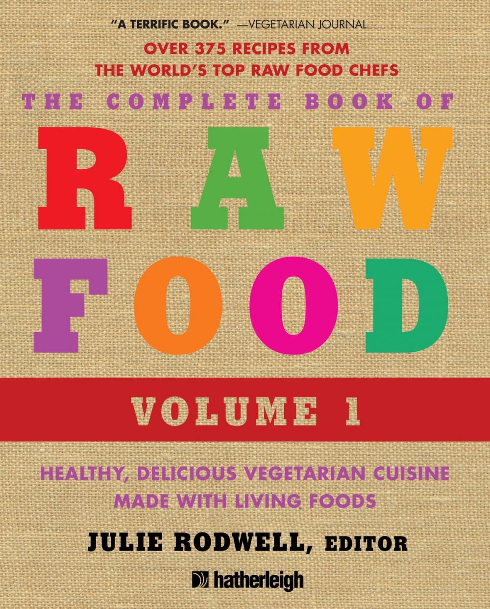 Big bigCover of The Complete Book of Raw Food, Volume 1